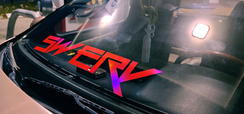 SWERV BANNER (PINKY OIL SLICK)