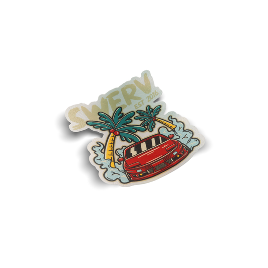 SWERV 240SX EST. STICKER