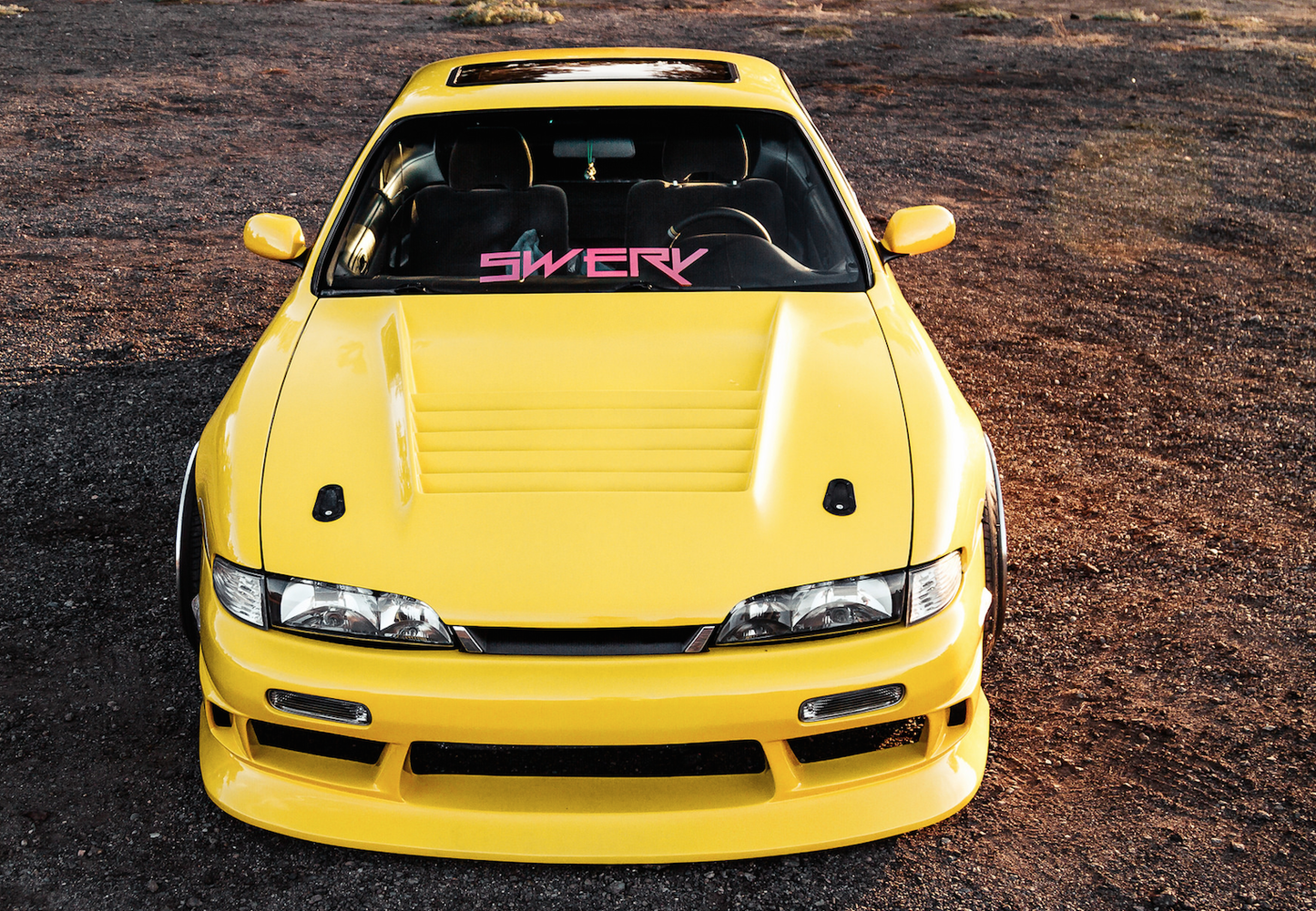 SWERV BANNER (ROSE RED)