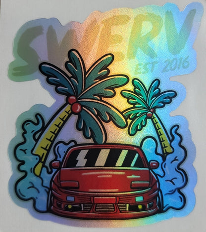 SWERV 240SX EST. STICKER